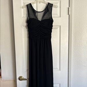 Elegant Black Sleeveless Dress